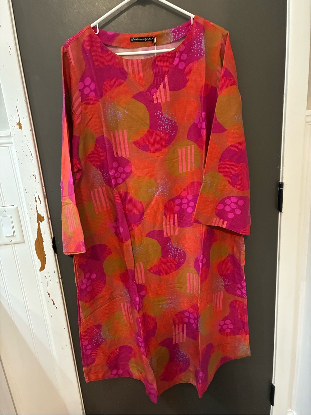 Gudrun MASTERPIECE organic cotton tunic! It’s “Fizz” & it’s utterly stunning!😍